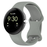 Grey Silicone Google Pixel Watch 4 Strap | For 41mm and 45mm Models