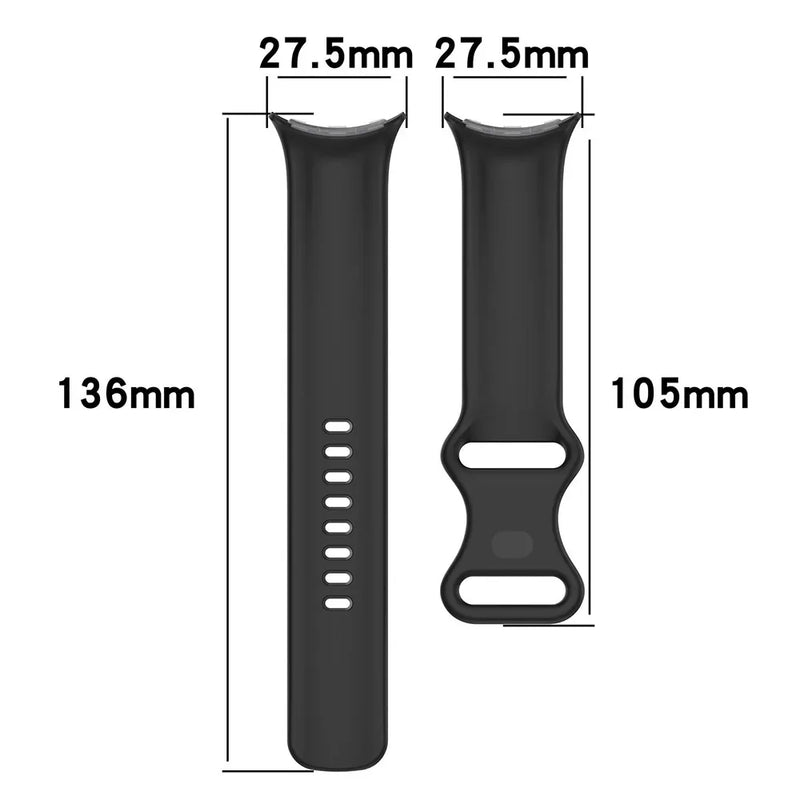 Premium Silicone Strap Compatible With Google Pixel Watch 3 (45mm) | 12 Colours Available