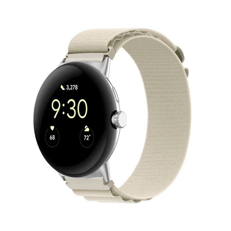 Alpine Nylon Loop Strap Compatible With Google Pixel Watch 3 (41mm) | 4 Colours Available