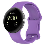 Lilac Silicone Google Pixel Watch 4 Strap | For 41mm and 45mm Models