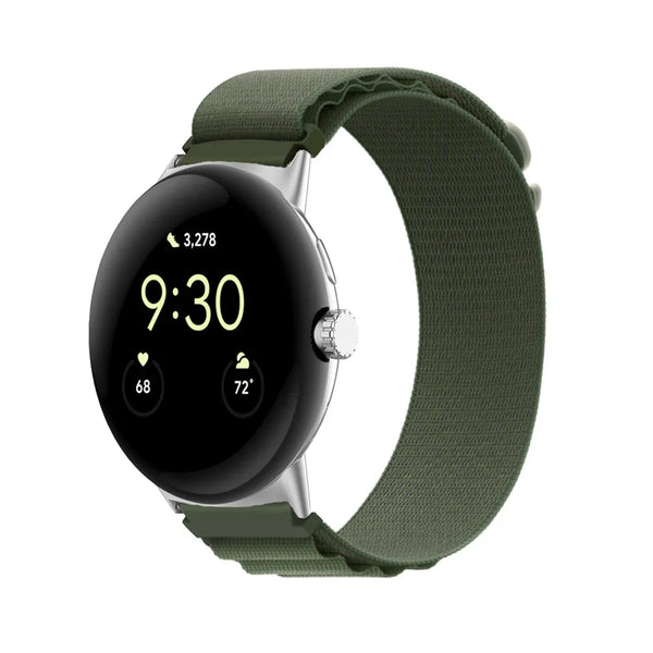 Alpine Nylon Loop Strap Compatible With Google Pixel Watch 3 (45mm) | 4 Colours Available