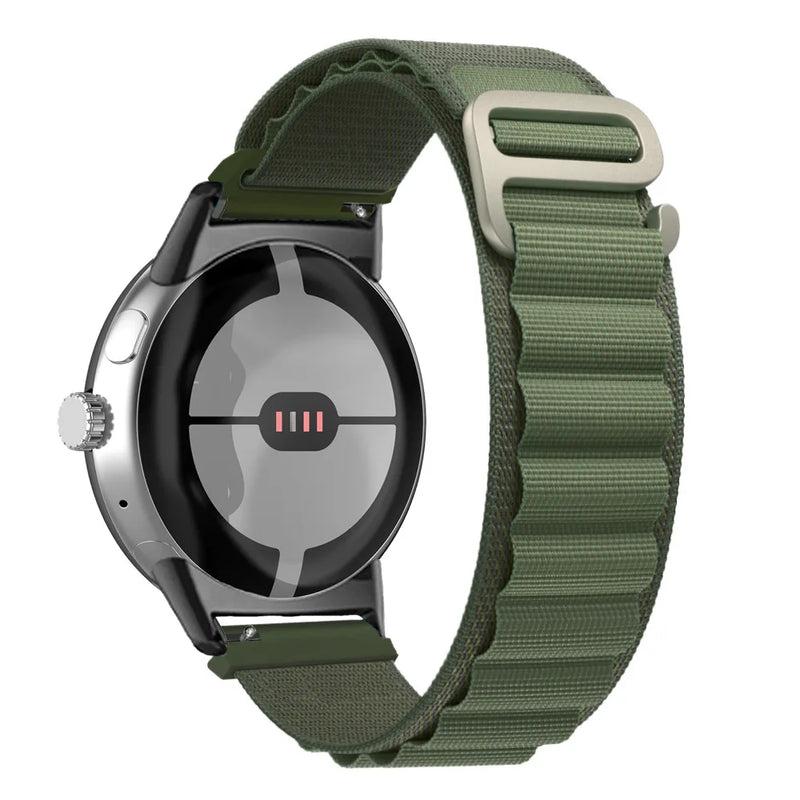 Alpine Nylon Loop Strap Compatible With Google Pixel Watch 3 (41mm) | 4 Colours Available