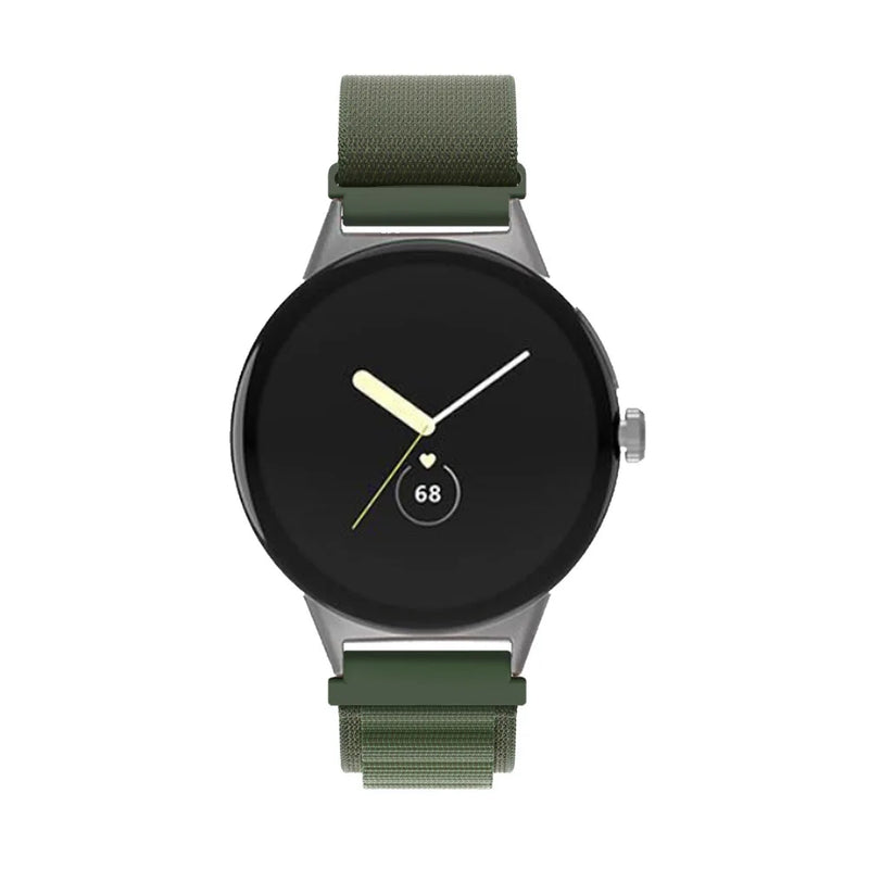 Alpine Nylon Loop Strap Compatible With Google Pixel Watch 1 (41mm) | 4 Colours Available