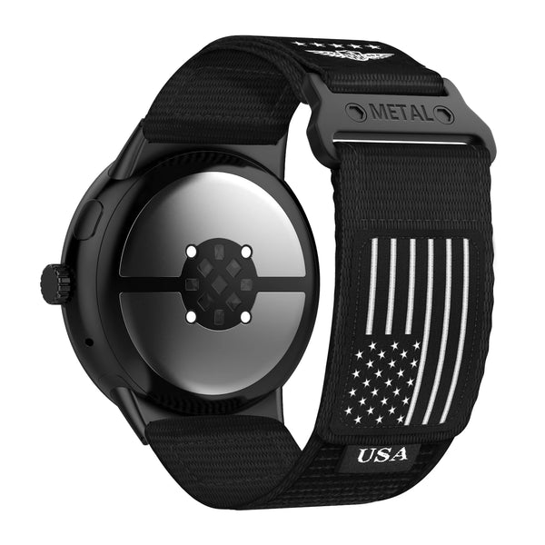 Nylon Patriot Strap Compatible With Google Pixel Watch 3 (41mm) | 5 Colours Available