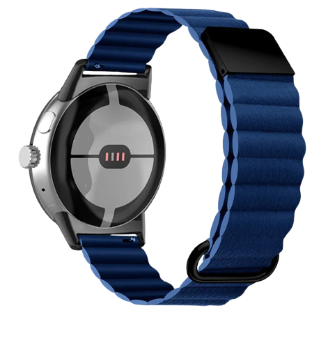 Magnetic Leather Strap Compatible With Google Pixel Watch 1 (41mm) | 14 Colours Available